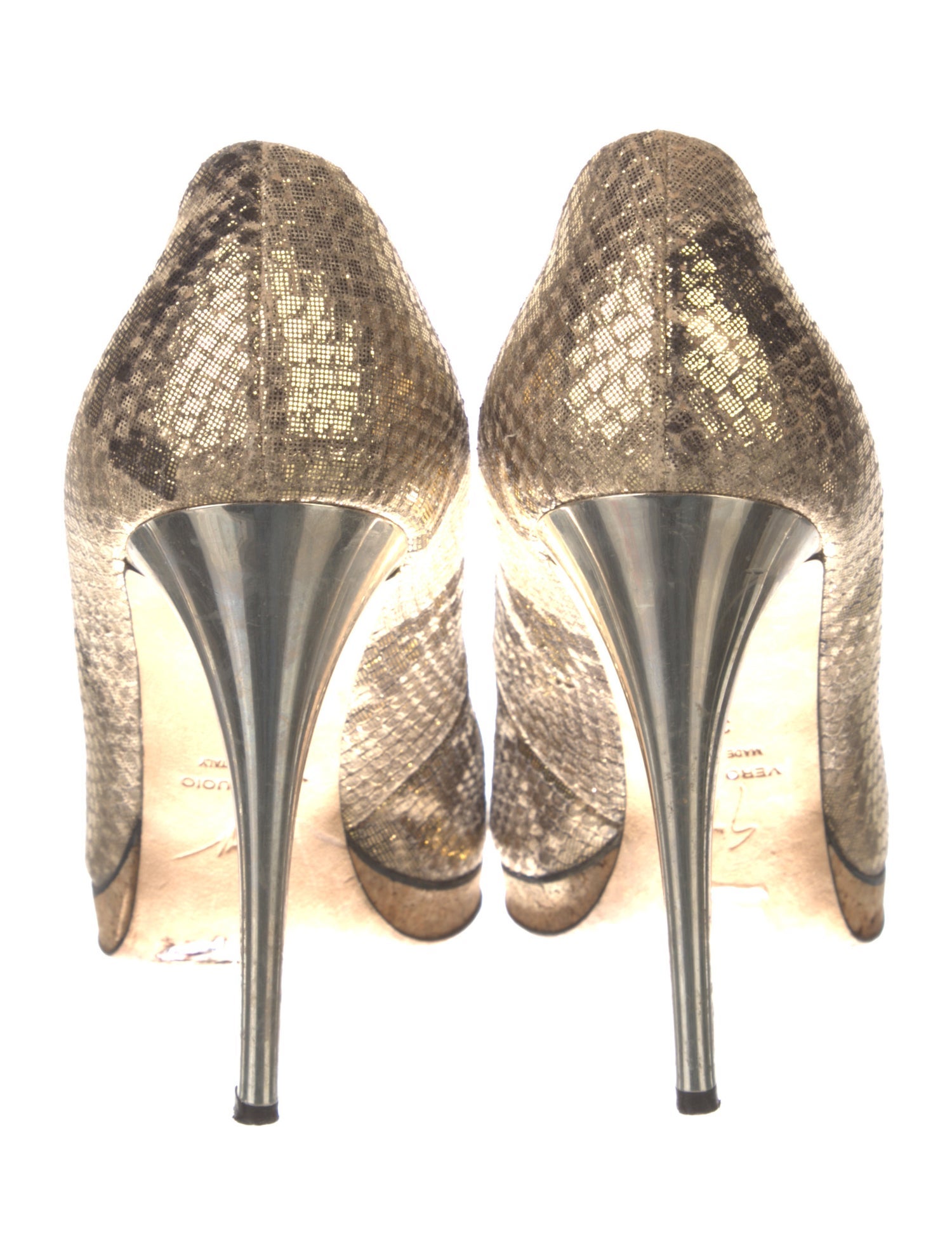 Giuseppe Zanotti Animal Print Sandals